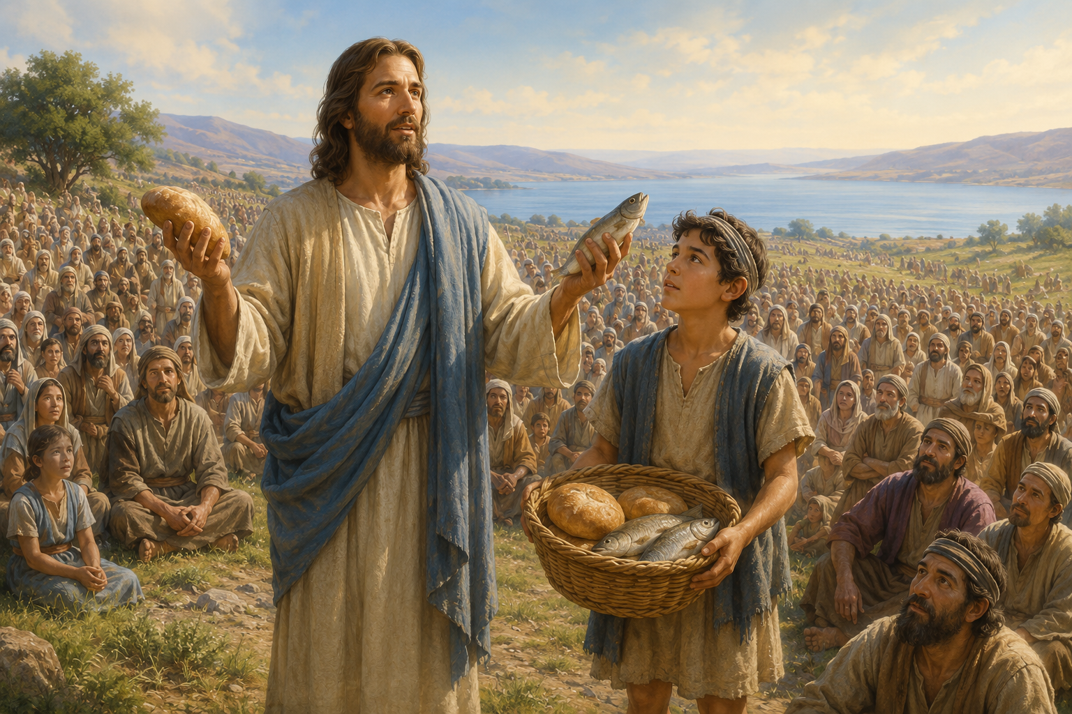 Jesus Feeds 5000